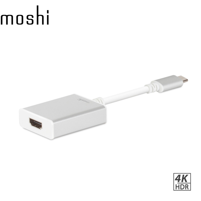 MOSHI USB-C to HDMI Adapter-Silver