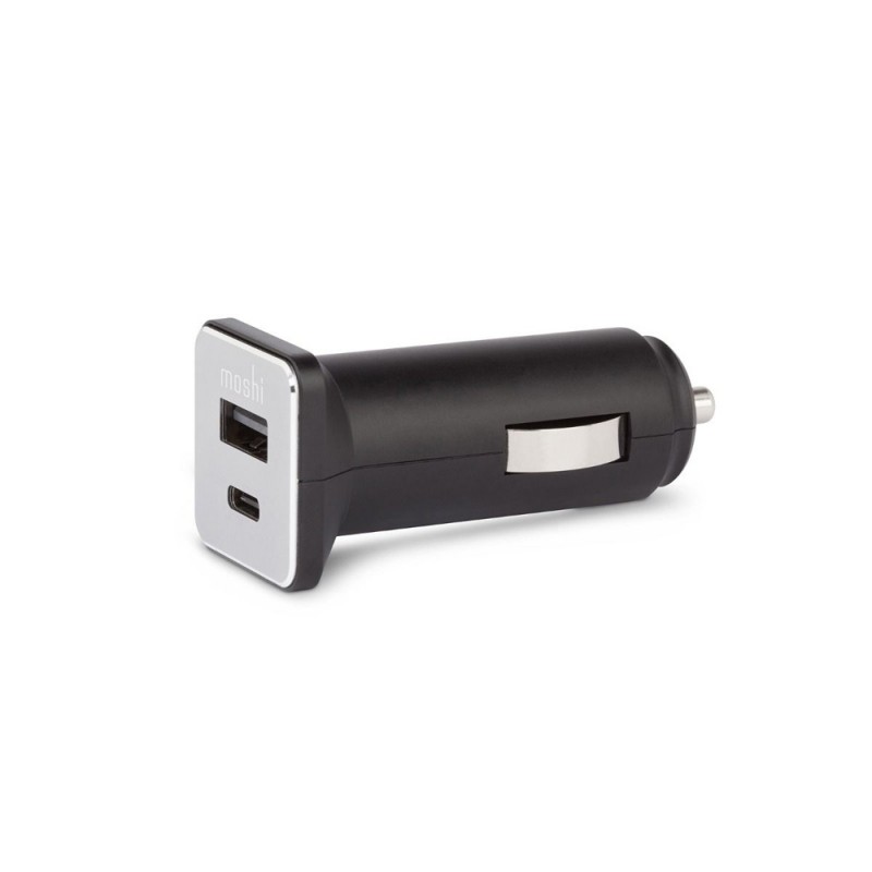 Moshi USB-C Car Charger - Quick Duo - 20W dual-port USB car charger