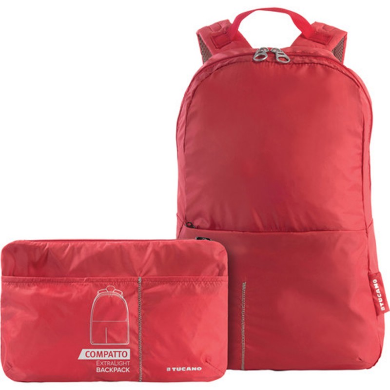 TUCANO BPCOBK-R Compatto Back Pack - Red