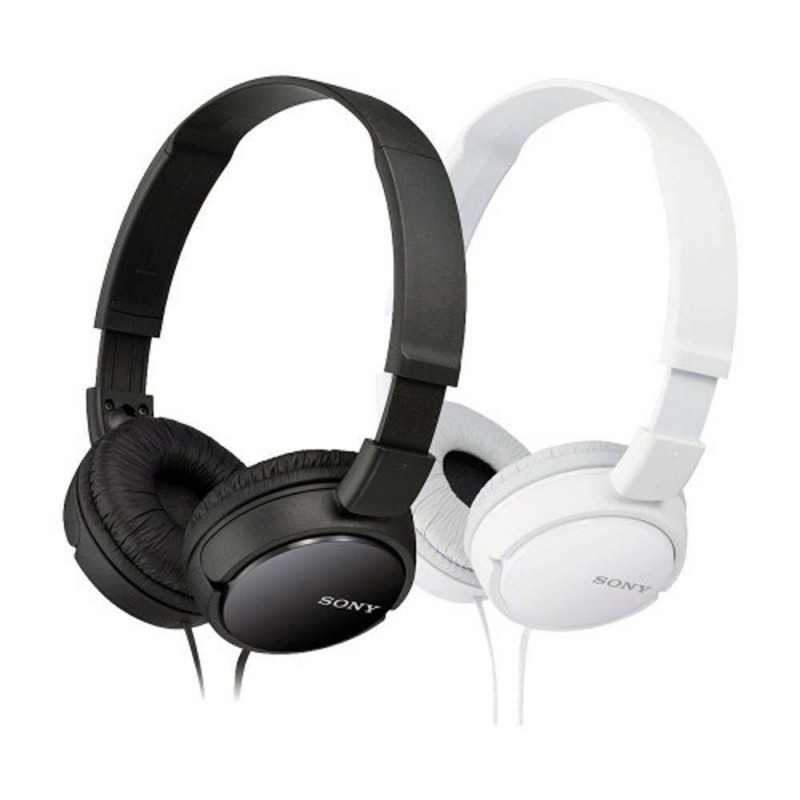 SONY MDR-ZX110AP Overhead Headphones with Mic