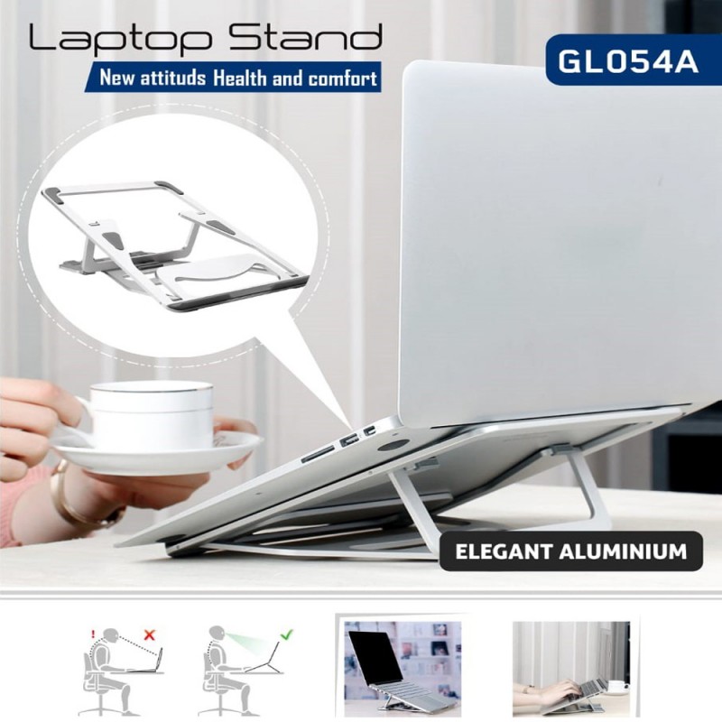 Aluminium Fold-Able Stand For Laptop