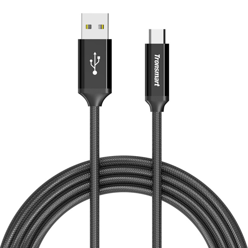 Tronsmart CPP5 1ft + 3.3ft + 6ft PowerLink USB-C to USB-A 2.0 Cable
