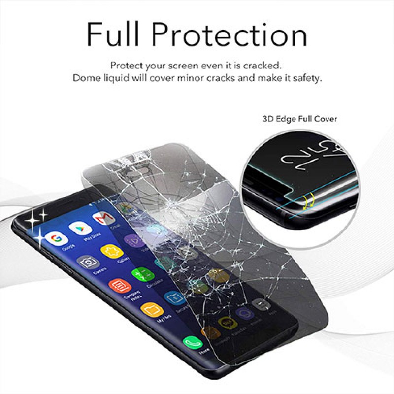 Galaxy Note 9 Whitestone Dome Glass Tempered Glass Screen protector with UV