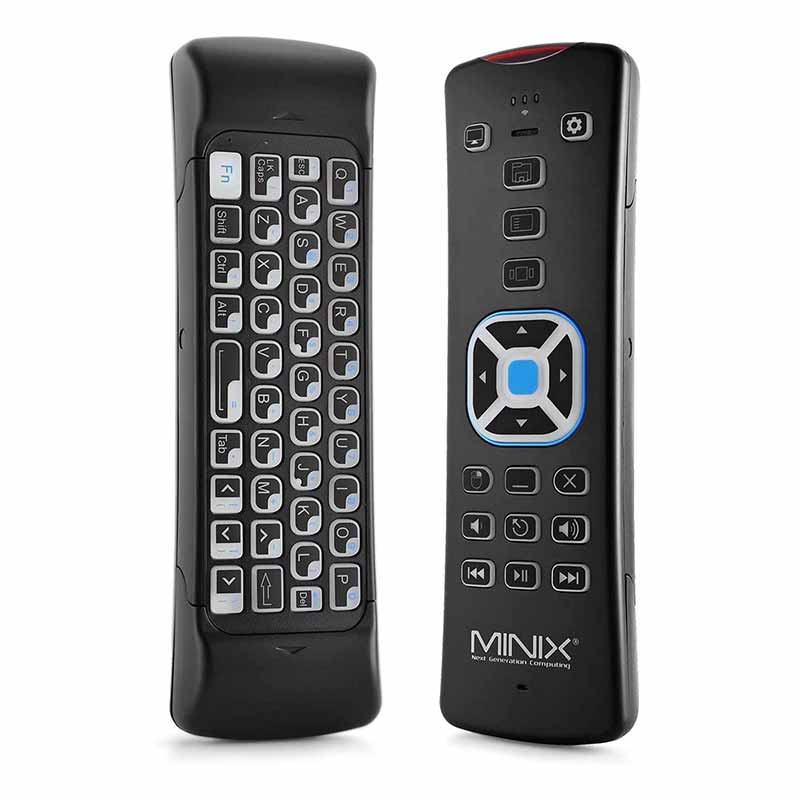 Minix W2 Wireless 2.4GHz Windows Remote with Voice Input Backlit Air Remote Control