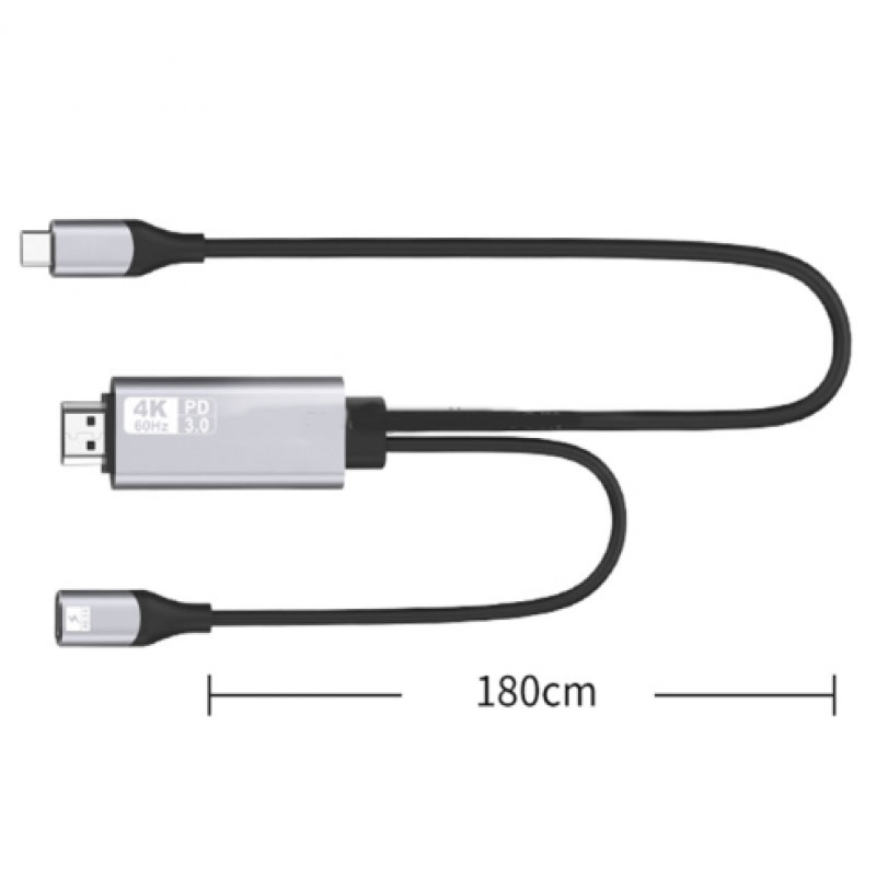 ONTEN USB-C to HDMI 4K Cable 1.8M OTN-9572S