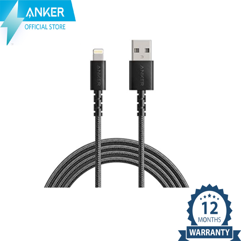 Anker PowerLine Select+ USB Cable With Lightning Connector 6ft Cable