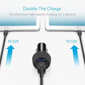 Anker PowerDrive Speed 2 (2X Quick Charge 3.0) – Black