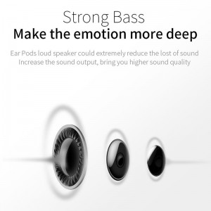 JOYROOM JR-EP1 1.2m 3.5mm Plug Wire Control In-Ear Earphone