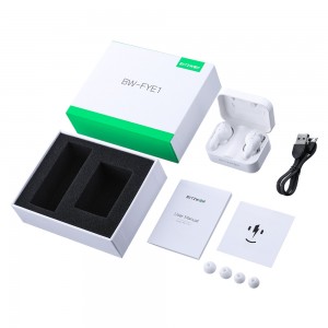 Blitzwolf BWFYE1 White True Wireless Earbuds