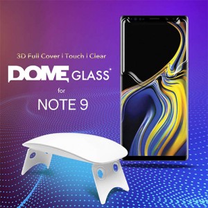 Galaxy Note 9 Whitestone Dome Glass Tempered Glass Screen protector with UV