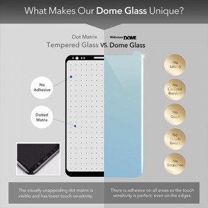Galaxy Note 9 Whitestone Dome Glass Tempered Glass Screen protector with UV