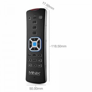 Minix W2 Wireless 2.4GHz Windows Remote with Voice Input Backlit Air Remote Control