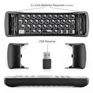 Minix W2 Wireless 2.4GHz Windows Remote with Voice Input Backlit Air Remote Control