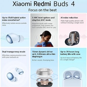 Xiaomi Redmi Buds 4 Wireless Earbuds